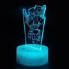 Minecraft Creeper 16 Led 3D Night Light For Kids + Remote Control