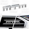 1Pc 3D Metal MTM Logo Front Grille Emblem Sticker For VW Golf Passat Jetta Touareg Tiguan RS5 RS4 RS6 Rear Tail Trunk Bumper Decor