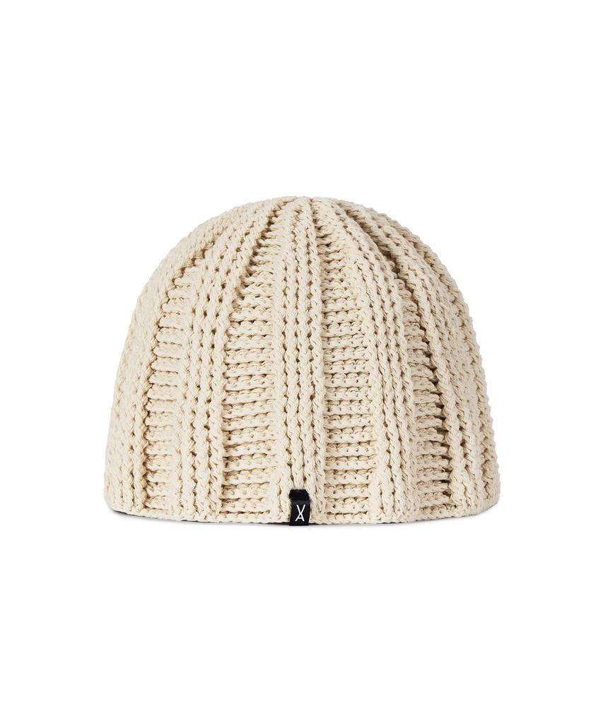Bajal Va Label Crochet Wave Bucket Hat Beige