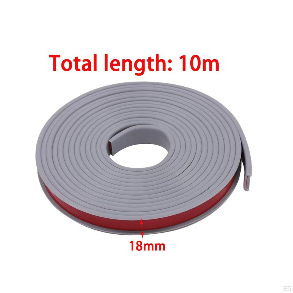 Furniture Edge Protector Self Adhesion Veneer Edging 18mm 10M U Shape Banding Corner Guard for