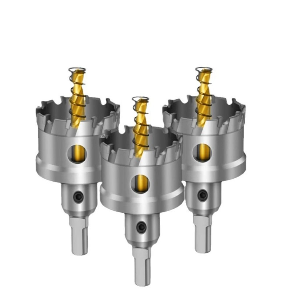 Carbide Tip Hole Saw Core Drill Bit 6mm Diameter Quick Punch Tungsten Carbide Tipped Drill Bit Iron Copper Stainless Steel