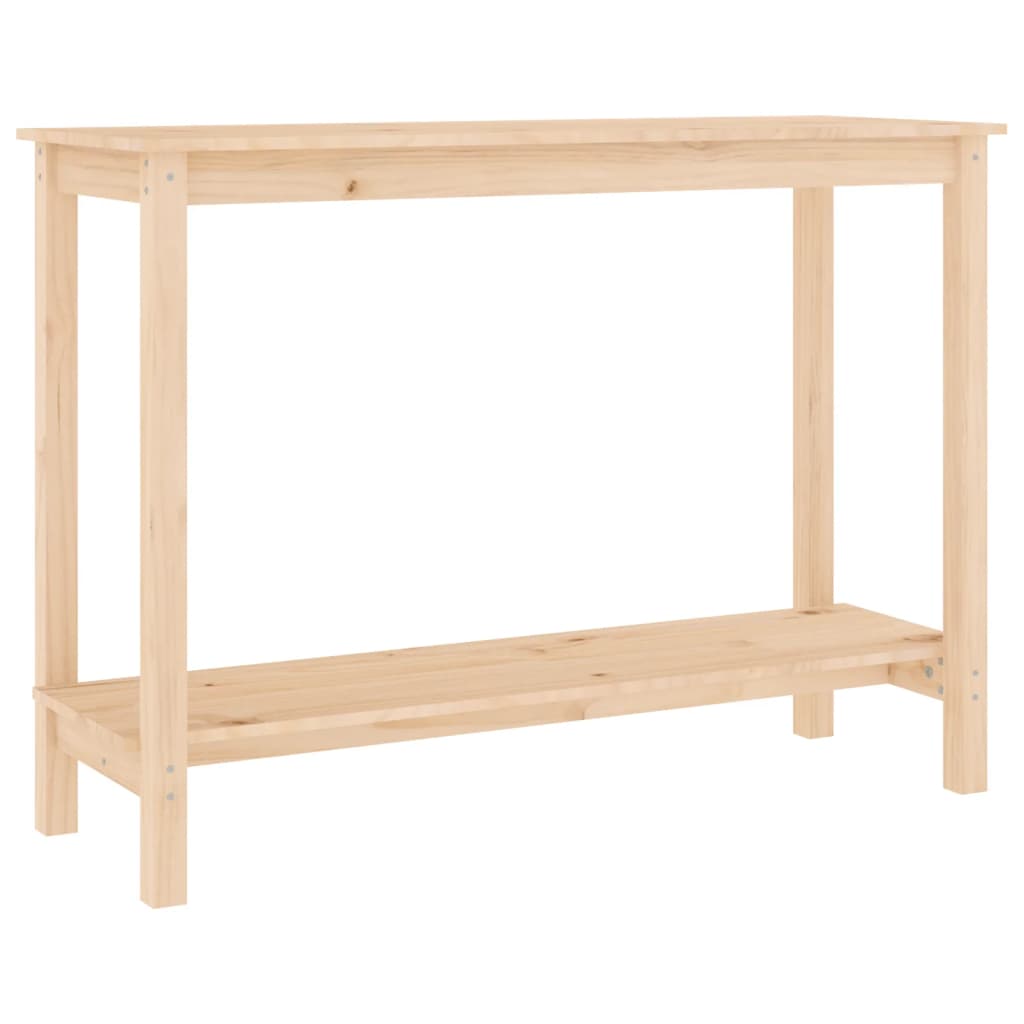 Console Table 110x40x80 Cm Solid Pine Wood