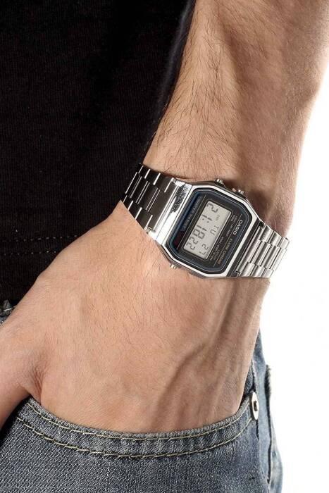 Zegarek Męski Casio A158Wa-1D Vintage Retro + Box
