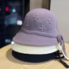 New Winter High-end Handmade Woolen Hat with Rhinestone Decoration, Japanese-style Warm Fisherman Hat, Elegant Women's Bucket Hat, Trendy