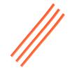 3Pcs Oven Shelf Cover Silicone Anti Scalding Oven Rack Protector for Microwave OvenOrange