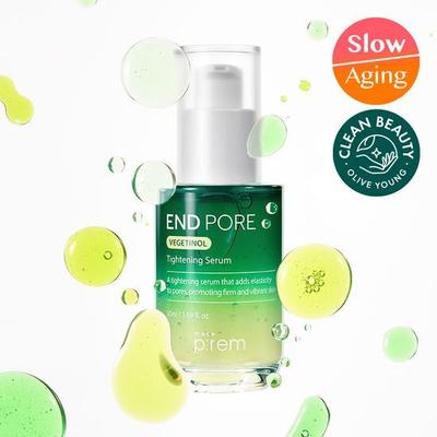 2-Week Pore Serum/Bakuchiol End-Pore Vegetinol Pore Serum 50ml
