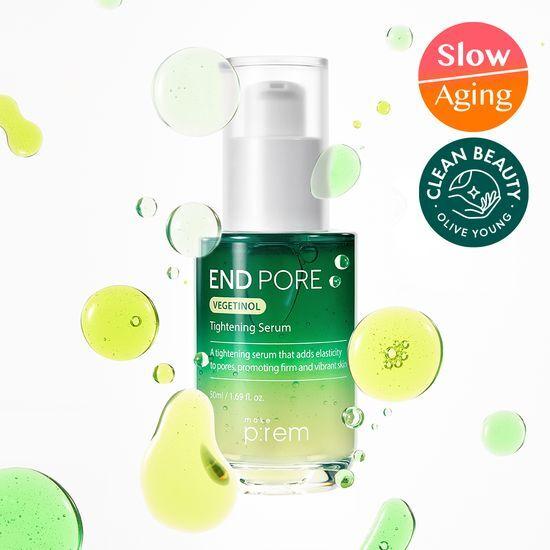 

2-Week Pore Serum/Bakuchiol Makeprem End-Pore Vegetinol Pore Serum 50ml