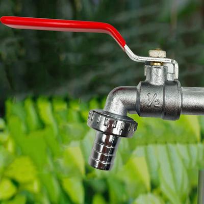 Wasserhahn für den Garten im Freien Wasserhahn aus Zinklegierung IBC Tonnen Eimer Wasserhahn Waschmaschine Wasserhahn Garten Wasserhahn