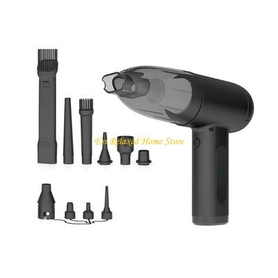 B46E Car Vacuum Cleaner 10000pa Handheld Vacuum Cleaner Rechargeable Portable Vacuum Cleaner Suction Nozzle Multifunctional