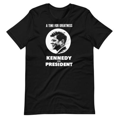 JFK JOHN F KENNEDY Per Presiden100% Cotone Maglietta Uomo Magliette Top Maglietta Grafica Manica Corta Unisex 100% Cotone Maglietta Uomo Magliette Top