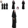 Adult Halloween Costume Cosplay Nun Outfit For Stage Performances L Xl)