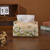Luxury Floral Retro Tissue Box