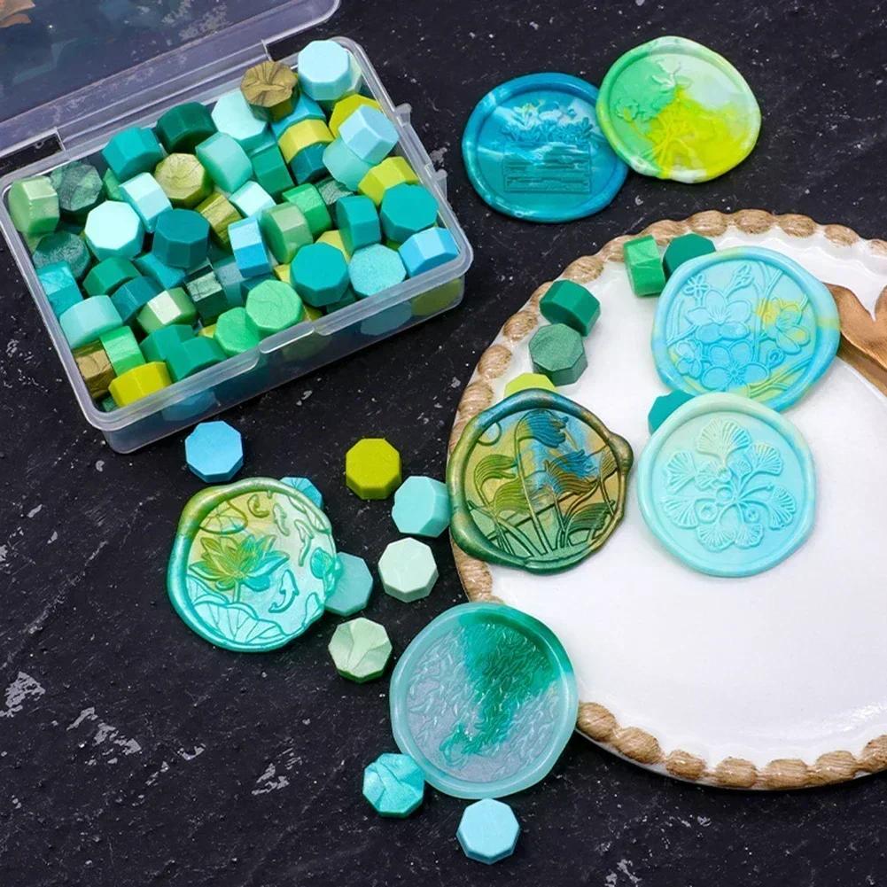Wax Seal Kit 100Pc Wax Seal Beads Sealing Wax Warmer Spoon Candle For Home Decor Craft Accessory In Stock Wholesale