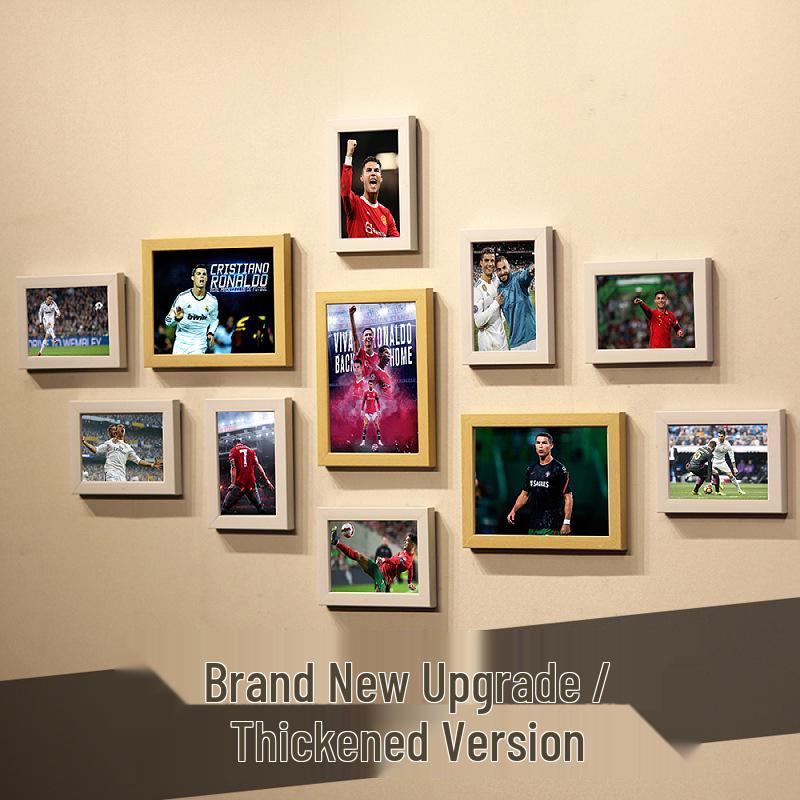 Póster Estrella de la Champions League y el Mundial CR7 - Arte de Pared Decorativo para Dormitorio o Habitación