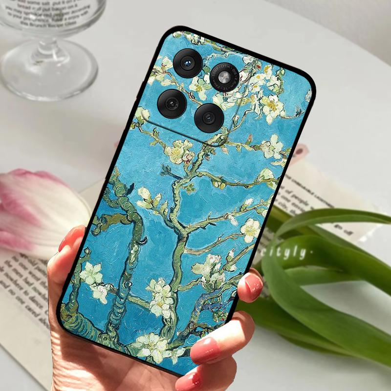 Für Motorola Edge 60 Fusion Hülle Edge60 Fusion Weiches Silikon TPU Handyhülle Für Moto Edge 50 Fusion 5G Niedliches Tier Schutzhülle