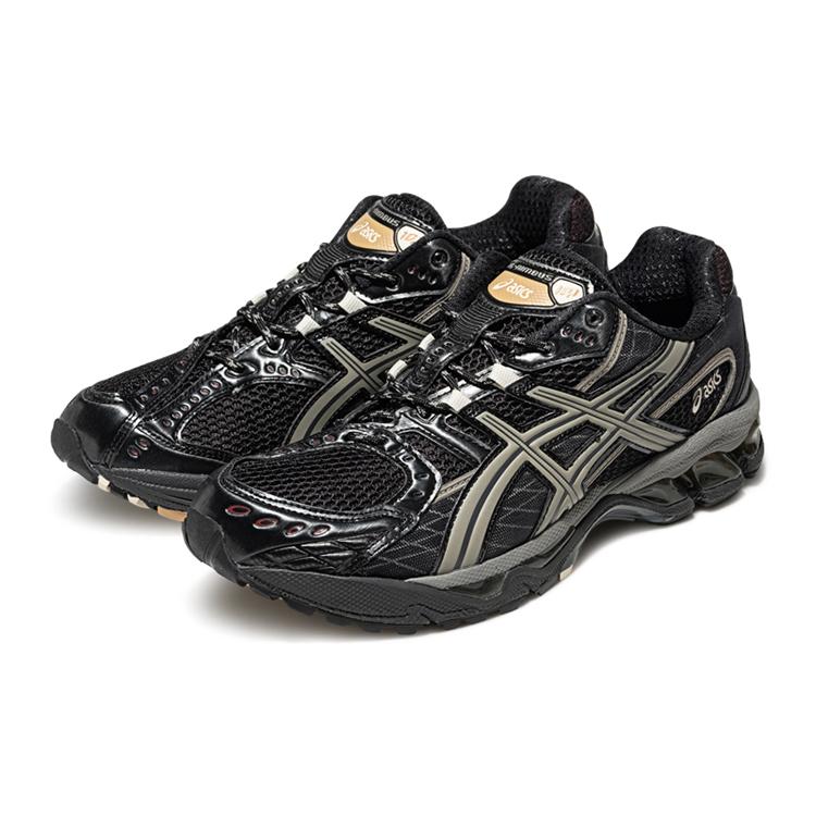 ASICS GEL Nimbus 10.1 Low top Casual City Commuting Running Shoes Unisex Black Gray 1203A543-005