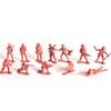 2436100pcs Soldiers Model 5cm Plastic Doll Accessories Mini Sculpture Army Men Action Figures Military Enthusiast Gifts TMZ