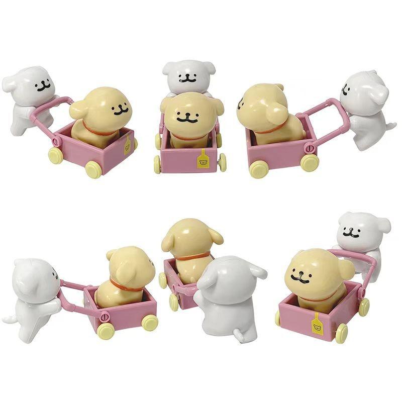 Maltese Children Funism Toys Blind Box Happy Series Dolls Table Decoration Gift