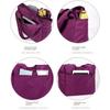 Oxford Cloth Large Commuting Bag Multi-pocket Underarm Tote Bag Versatile Handbag  Travel