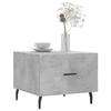 VidaXL Coffee Tables 2 Pcs Concrete Grey 50x50x40 Cm Engineered Wood 829437