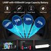 Lampe de camping - AIMOONSA - 3600mAh - 60 LED 6 modes - Panneaux pliables 360° - IP67 étanche