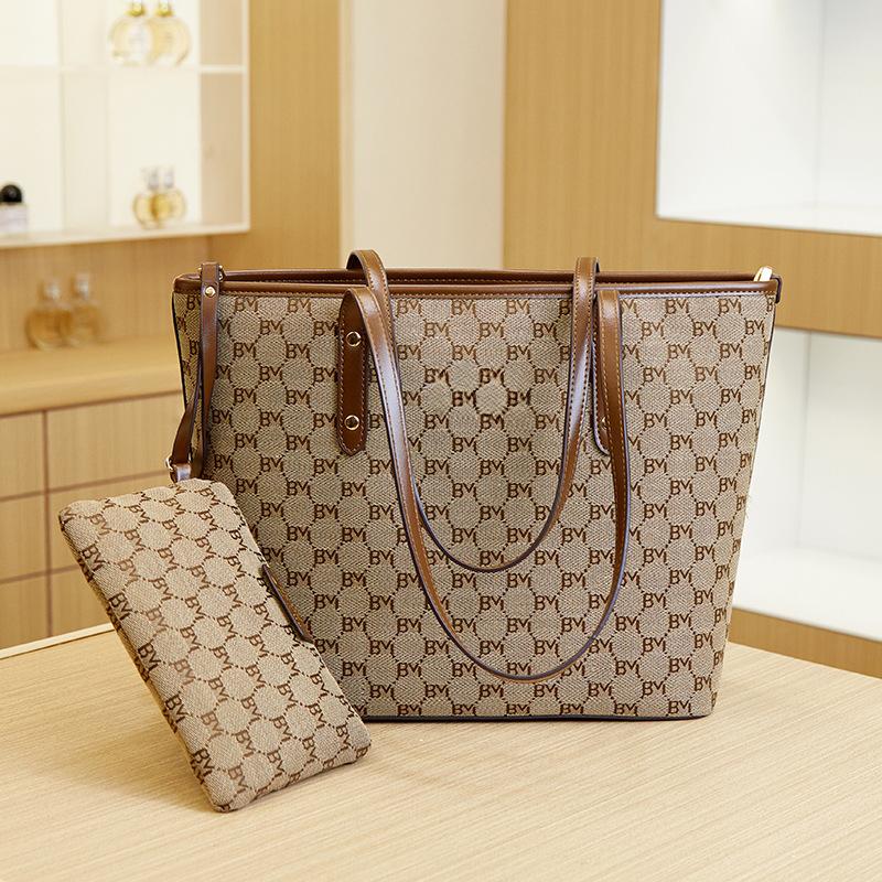 

Универсальная женская сумка с принтом, большой вместимости, на одно плечо, сумка-тоут, сумка для поездок на работу, ретро