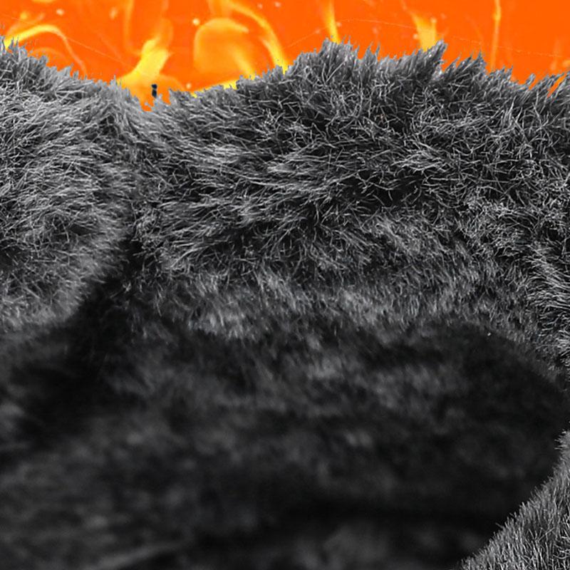 2025 Nowe Wodoodporne Śniegowce Męskie Wsuwane Ciepłe Grube Pluszowe Botki Męskie Płaski Obcas Antypoślizgowe Bawełniane Buty Wyściełane Mężczyzna