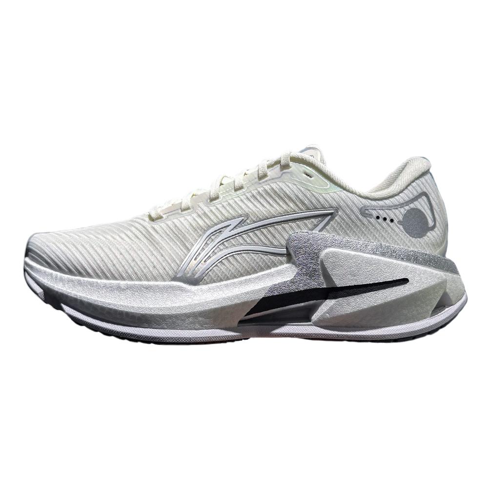 Li Ning Fierce Steed 8 Спортивные Удобные Амортизирующие Отскок Низкие Повседневные Кроссовки для Бега Мужские Кроссовки Серебристый ARZV005--15 42
