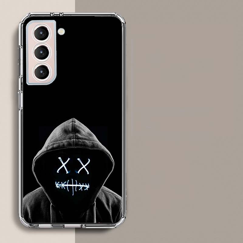 Devil Bad Boy Phone Case For Samsung Galaxy S25 Edge S24 S23 FE S21 S20 S10 Plus S22 S26 Ultra Cover Clear Cases TPU Capa Shell