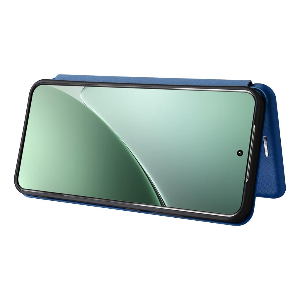 Pro Xiaomi 15 Pouzdro Textura karbonových vláken Nárazuvzdorný PU kůže Kryt na telefon