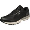 Mizuno WAVE CrossE Energy Walking Wide Casual Size 3E XE-1 Shoes, Lightweight, Fit, Sneakers, Black, 22.5 cm,