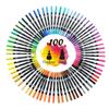 132/24 Colors Dual Tips Watercolor Brush Pen Set Art supplies, for Kids Adult Coloring Book Christmas Cards Drawing Markers