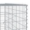 Vidaxl Kosz Gabionowy Z Pokrywą, 350X100X200 Cm, Galwanizowane Żelazo