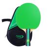 Tuttle Color Pure Wood Single Racket Set Professional Table Tennis High Elastic Long Handle Anti-spin Rubber Horizontal Grip