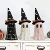 Scary Ghosty Statues Figurines with LED Lights for Front Porch Yard Garden Ghosty Halloween Decor Halloween Decorations