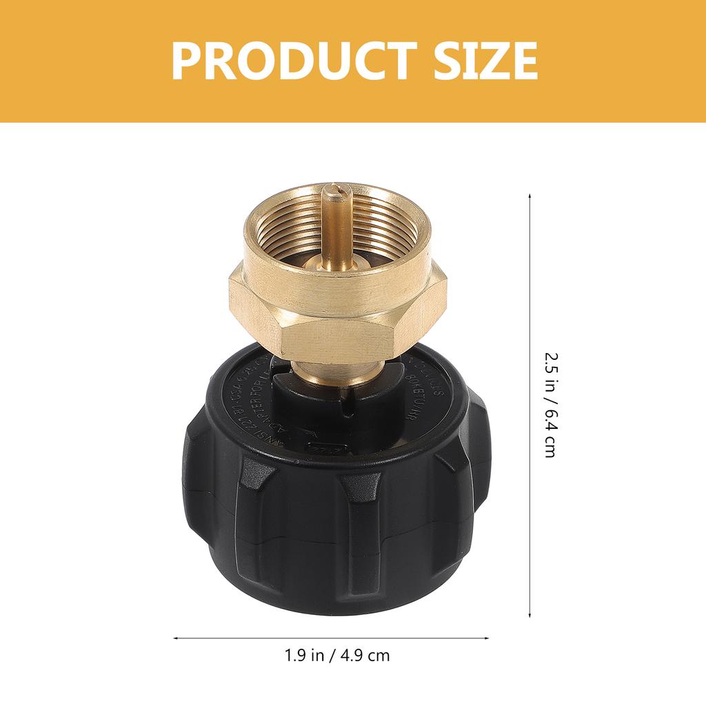 Qcc1 Adapter Camping Zubehör Outdoor Propan Refill Koppler Ersatz Konverter Lade