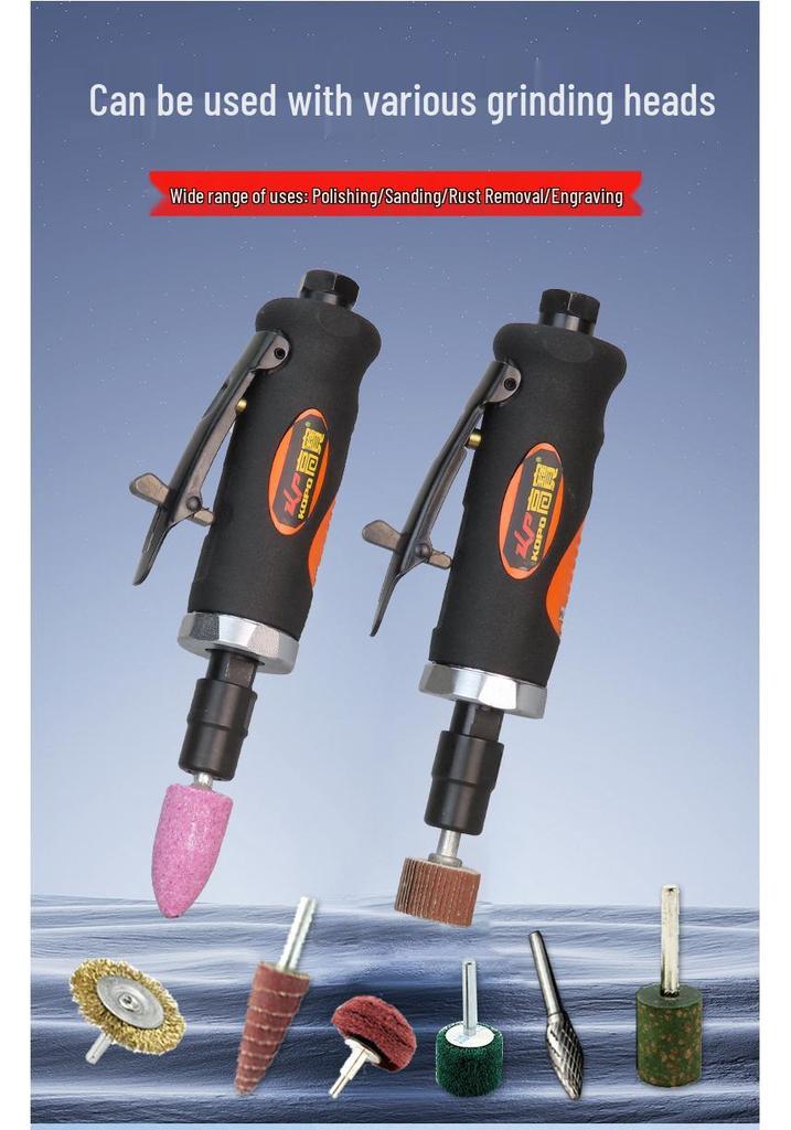 Gaobao Industrial Pneumatic Engraving Grinder: Small Air Grinder & Polishing Tool