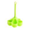 Silicone High-Temp 5-Hole Egg Cooker for Baking - Food Grade, Child-Safe