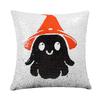 Halloween Pillow Sequin Ghost Flip Pillow Cushion Cushion Cover Sofa Pillow Cover