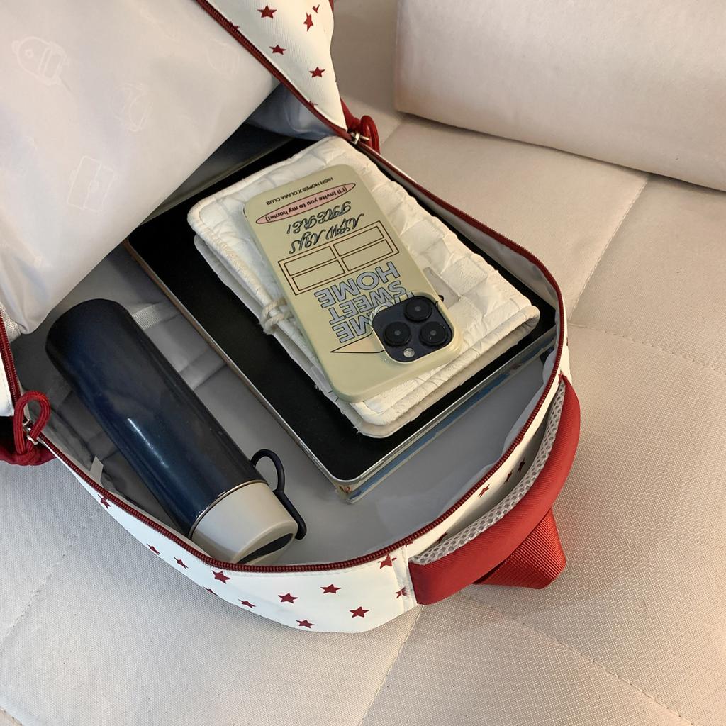 Schultasche Mori klein frisch süß Studenten Schultasche weiblich Kontrastfarbe hoher Wert Rucksack große Kapazität leicht Freizeitrucksack