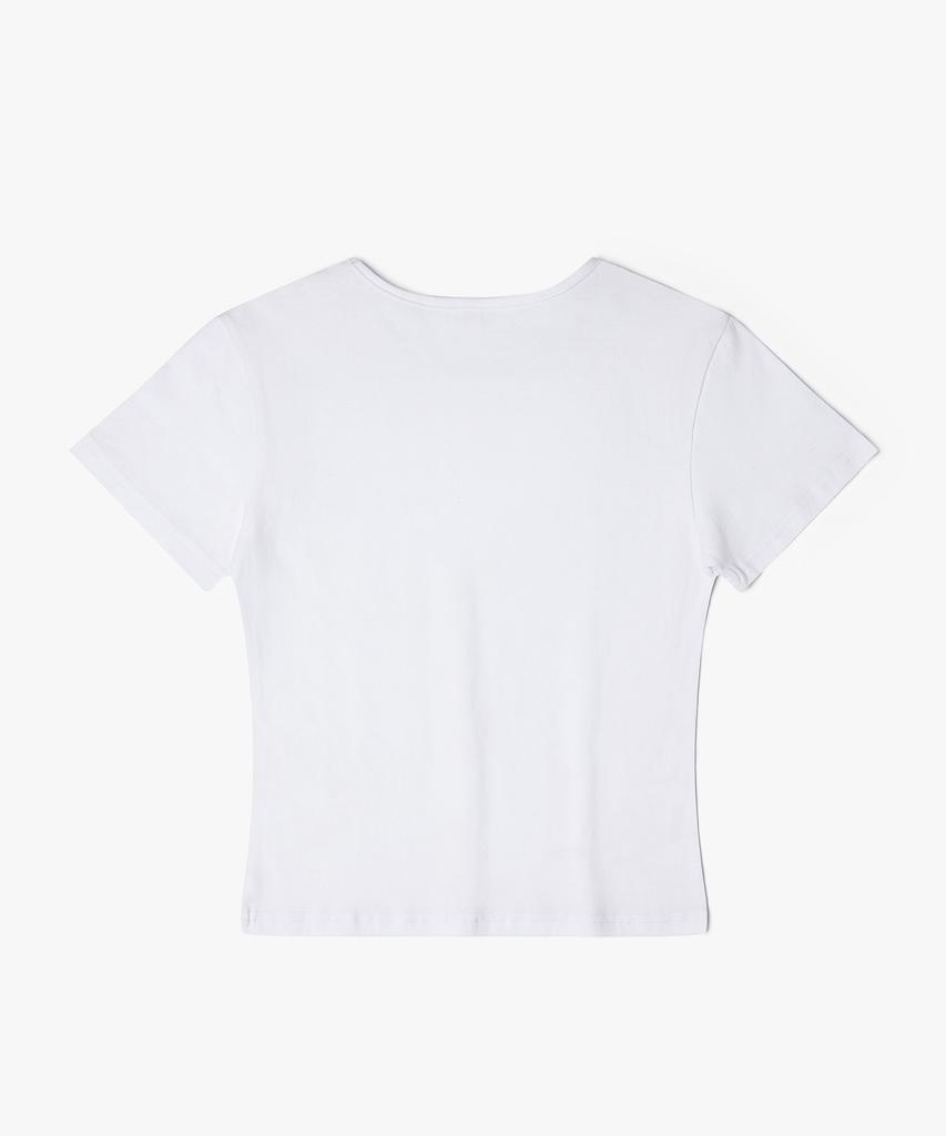 Hilukaakaibeu Hiruka Signature Cotton Slim Fit Short Sleeve T-Shirt