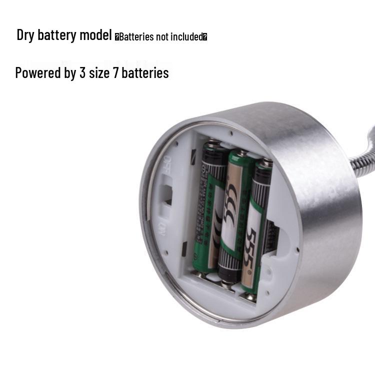 LED Batteriebetriebener Schmuckstrahler für Straßenstände und Schreibtische - Kabelloses Laden