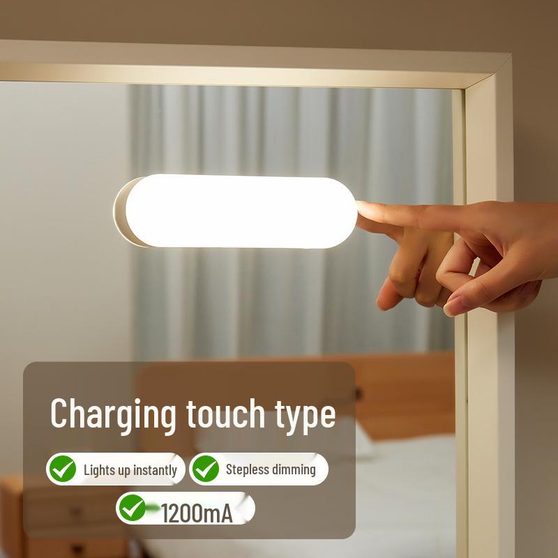Rechargeable LED Vanity Light Strip for Makeup Tables and Bathroom Mirrors