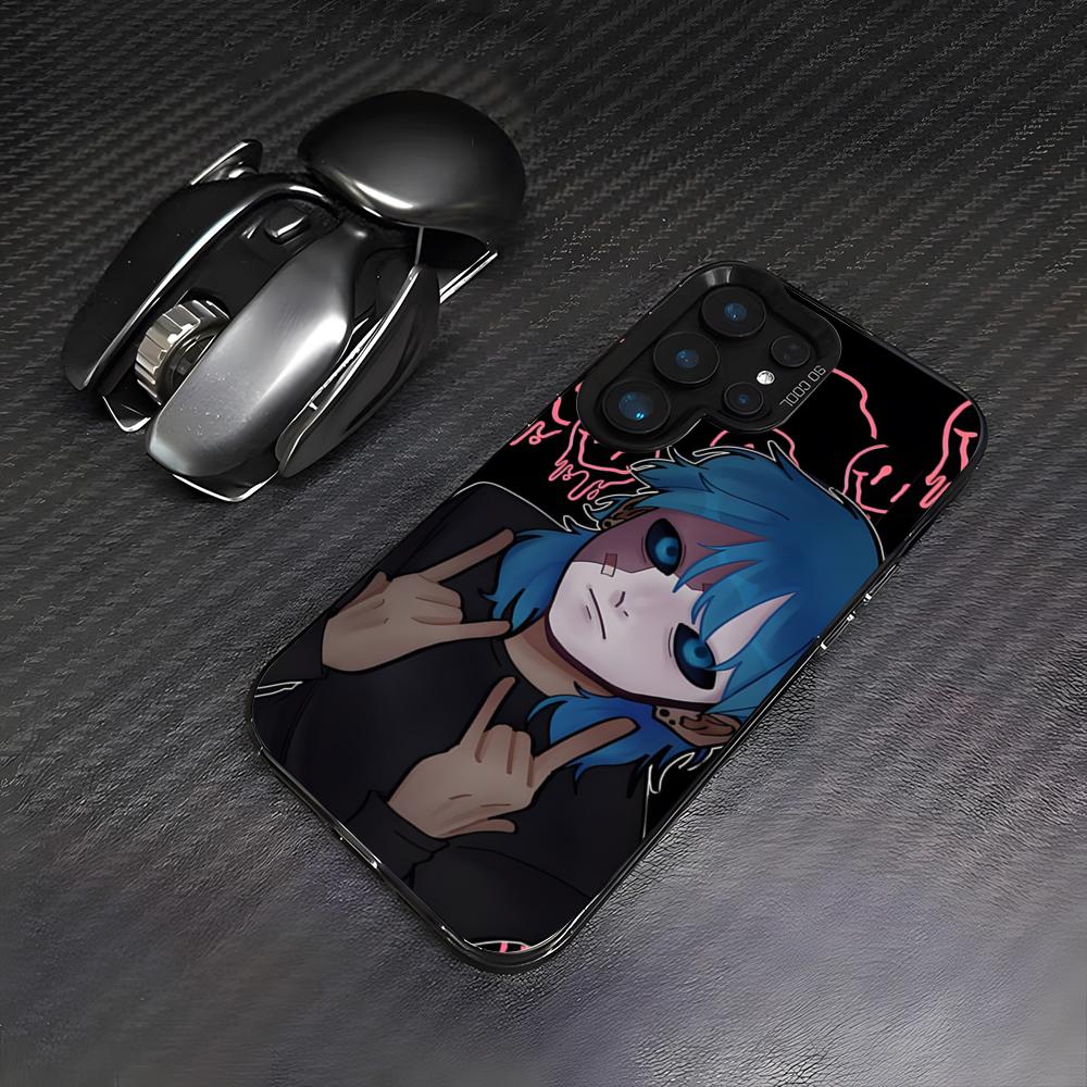 S-Sally Face Phone Case For IPhone 17 Pro Max 15 Pro 16 14 Plus 12 13 Mini 11 Pro Shockproof Colorful Cover