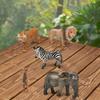 5 Pieces Animal Figures,Simulation Figures,Crafts Ornament Realistic Animals Toy Kids