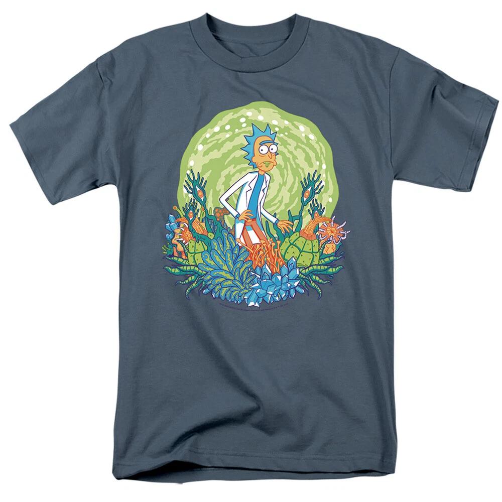 Rick And Morty - Ricktanical Rick -  Men Children s T-shirt 100