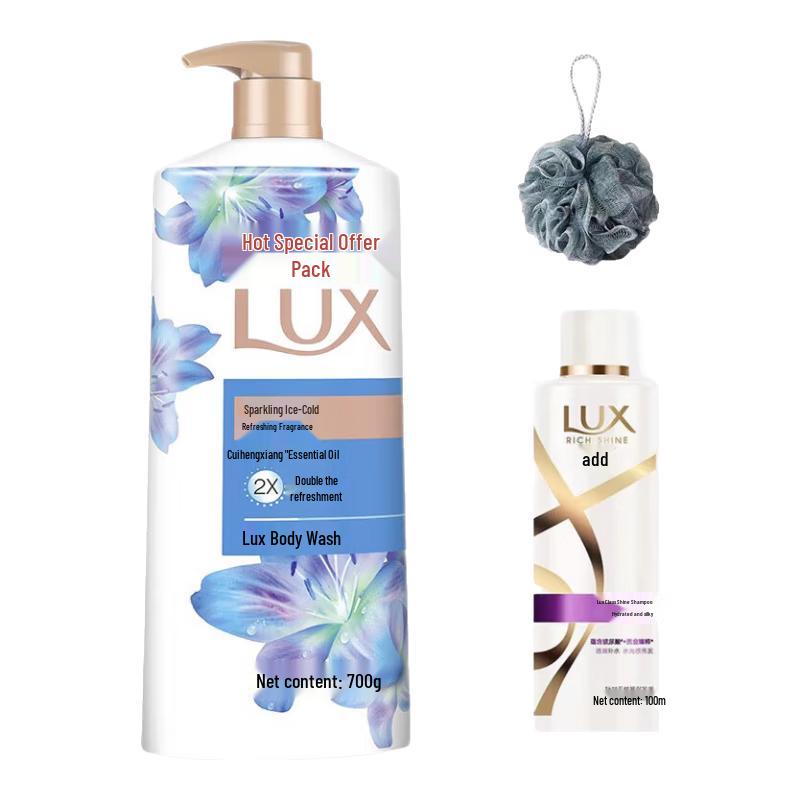 LUX Shimmering Ice Cool Shower Gel