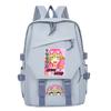 Large Capacity Schoolbag with Shoulder Strap; Student Three-piece Pencil Case Set
