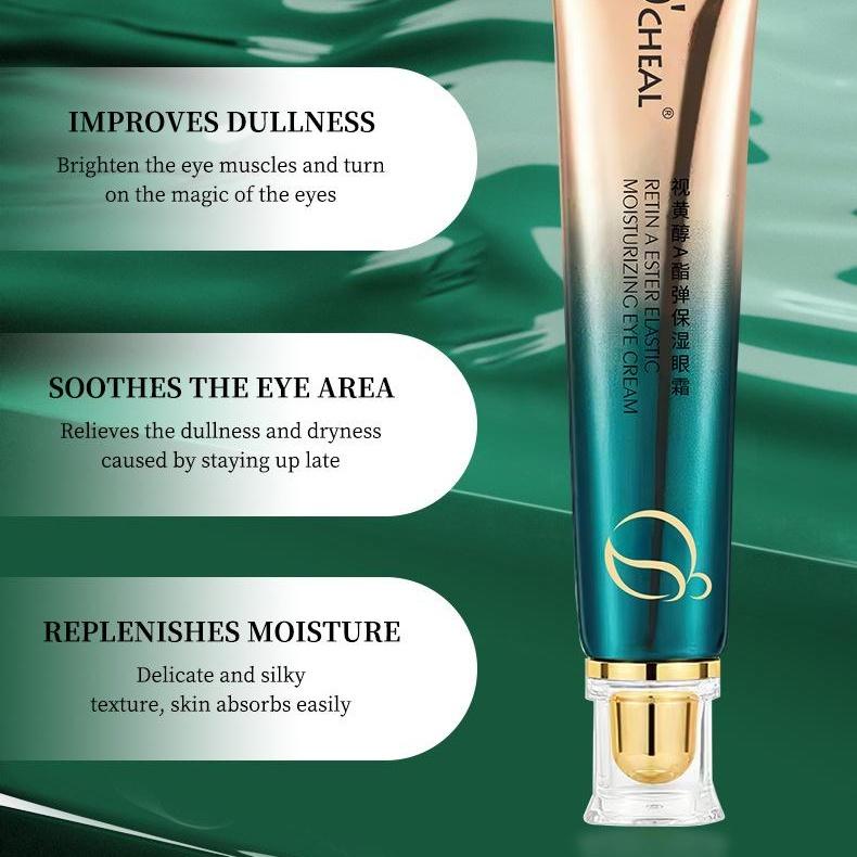 Anti-Falten-Augencreme, hellt feine Linien auf, entfernt Tränensäcke, wirkt gegen dunkle Augenringe, Anti-Aging-Serum, strafft und hellt die Haut auf