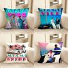 Stück Klassischer Film Miami Vice Kissenbezug Mode Quadratischer Kissenbezug Schlafzimmer Sofa Zimmer Ins Dekoration Freizeit